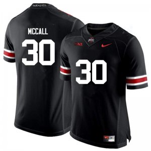 Men's Ohio State Buckeyes #30 Demario McCall Black Nike NCAA College Football Jersey Online LXY8444VP